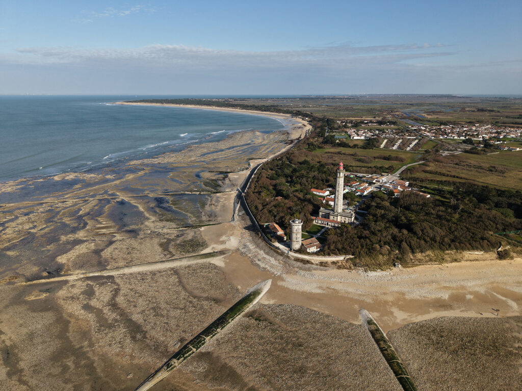 Drone au phare des baleines